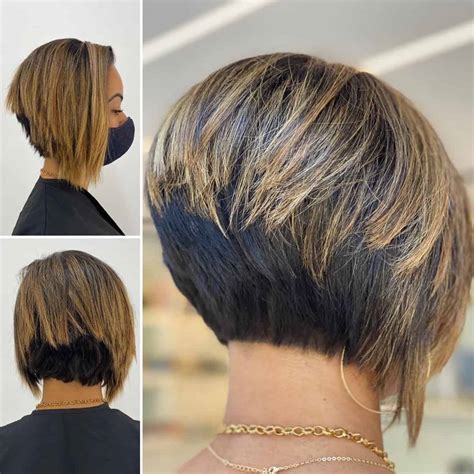 Top Short Inverted Bob Haircuts Trending In