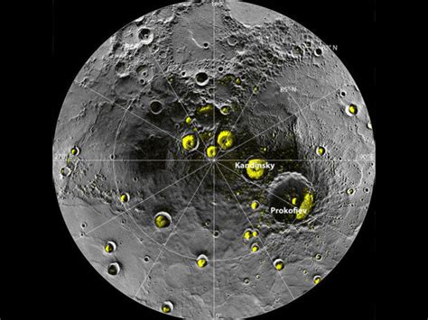 The Science Mans Blog Water On Mercury