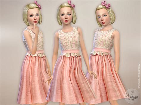 Ariel Dress By Lillka At Tsr Sims 4 Updates
