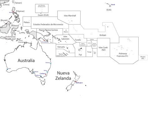 Mapa Politico De Oceania Para Colorear Kulturaupice Porn Sex Picture