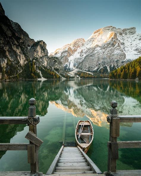 National Geographic Travel On Instagram “lago Di Braies Is Settled In