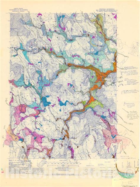 Map Surficial Geologic Map Of The Greenville 75 Minute Quadrangle