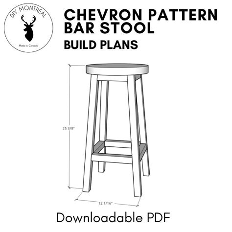 Diy Bar Chair Plans Free Bar Stool Plans You Can Build Today 1 The