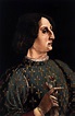 Portrait of Galeazzo Maria Sforza by POLLAIUOLO, Piero del