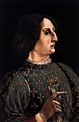 Portrait of Galeazzo Maria Sforza by POLLAIUOLO, Piero del