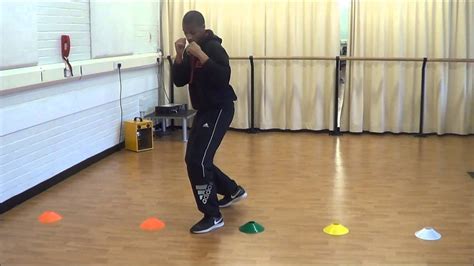 In And Out Boxing Footwork Drill Youtube