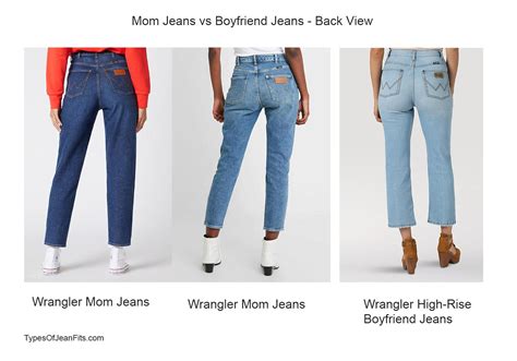 Boyfriend Jeans Vs Mom Jeans 5 Comparisons By Brand Types Of Jean Fits