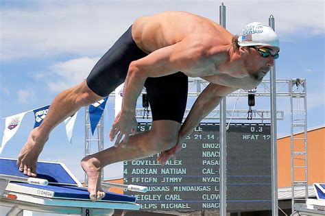 Michael Phelps Is Right Back Where He Belongs In The Swimming Pool