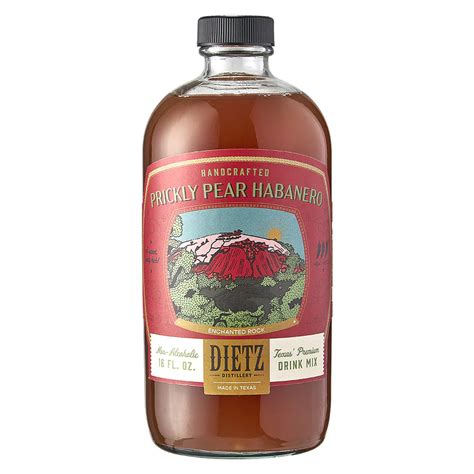 Dietz Distillery Prickly Pear Drink Mix Distinctive Decor