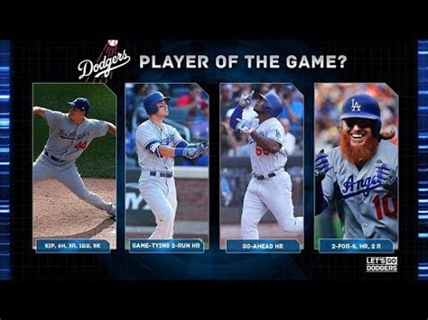 Dodgers Out Slug Mets 7 4 YouTube