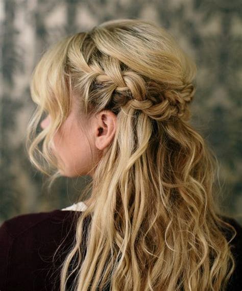 2016 Semi Updo Hairstyle Ideas 2019 Haircuts Hairstyles