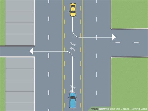 6 Ways To Use The Center Turning Lane Wikihow