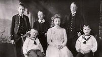 Los primeros Windsor y sus descendientes. Hijos y nietos de George V