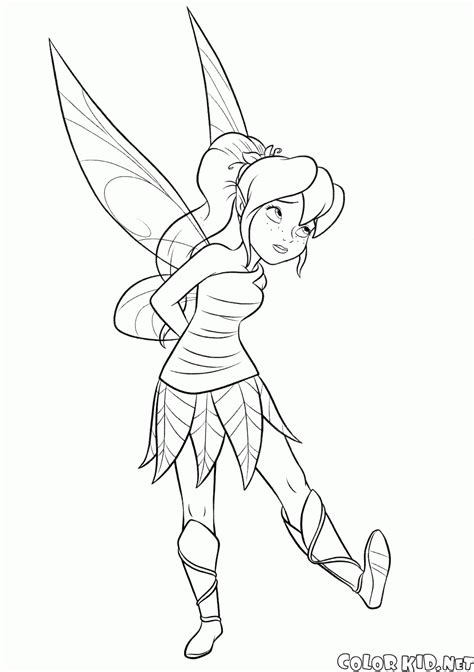 Disney fairies coloring pages are a fun way for kids of all ages to develop creativity, focus, motor skills and color recognition. Fawn Disney Fairies Coloring Pages