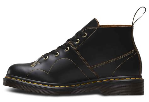 Dr Martens Unisex Church Smooth Leather Vintage Retro Monkey Ankle