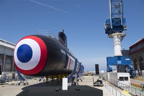 France Launches Its First Barracuda Class Nuclear Attack Submarine