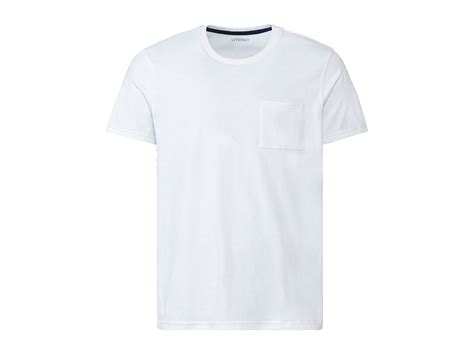 Camisetas Con Bolsillo Blancas Lidl