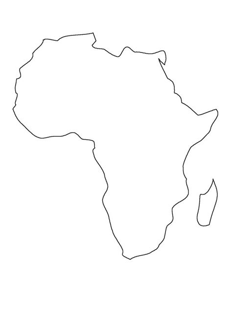 This africa map powerpoint template is created for business professionals and. Africa Outline Map Printable | Printable Maps