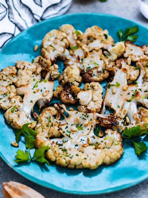 Grilled Cauliflower Steak K33 Kitchen Delicious Plant Based Vegan