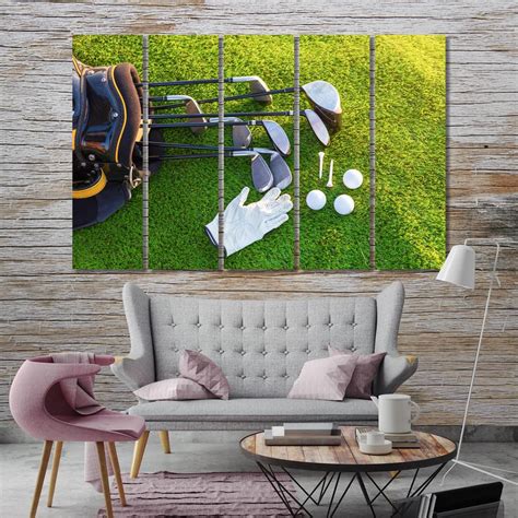Golf Wall Decor And Home Accents Golf Equipment Canvas Room Decor
