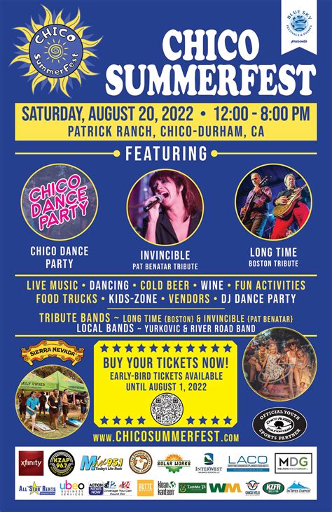 Chico Summerfest 2022 Is A Celebration Of All Things Summer Long Time