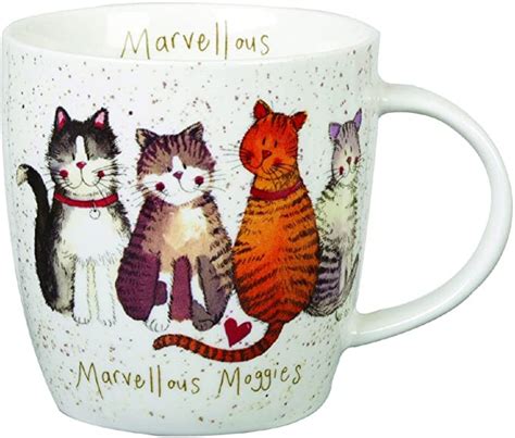 Alex Clark Marvellous Moggies Cats Mug English Designer Ts