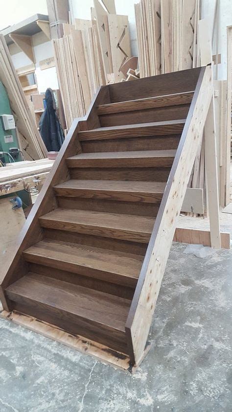 Treads may be cut to suit other widths. Hardwood - Constructed with veneer plywood stringers ...