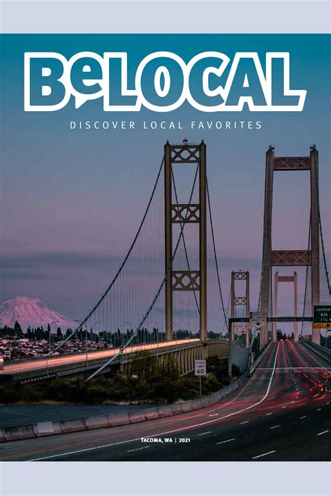 Tacoma BeLocal Magazine. Your Guide on Things to do in Tacoma