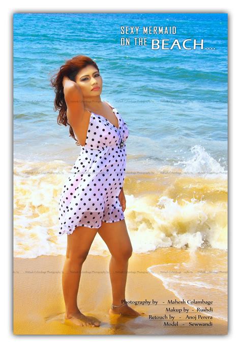 Sexy Mermaid Sewvandi Dissanayake Beach Shoot Stills Lanka Gossip Room Gossip Lanka News Hot