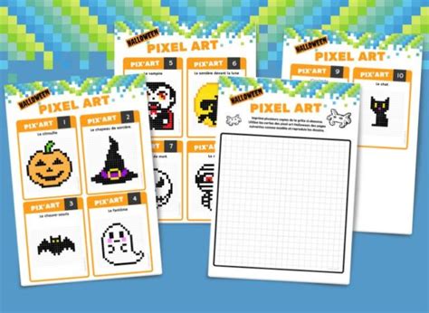 To make good pixel art you need to be able to make good drawings. 10 fiches de Pixel Art d'Halloween à télécharger ...
