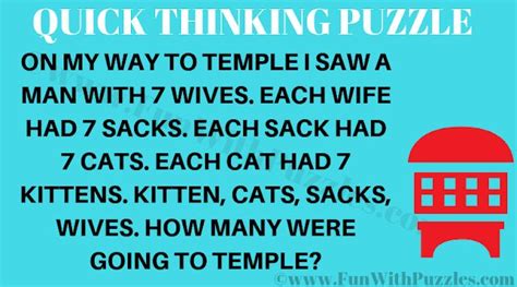 Lateral Thinking Brain Teaser Puzzle With Answer Lateral Thinking