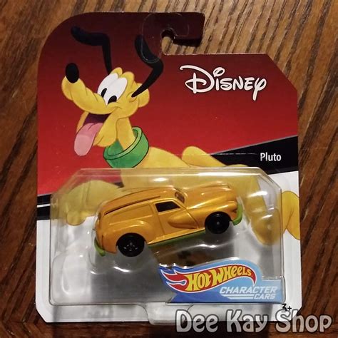 Pluto Disney Mickey And Friends Character Cars Hot Wheels 2019n