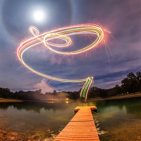 Photographer Creates Colorful Long Exposure Photographs By