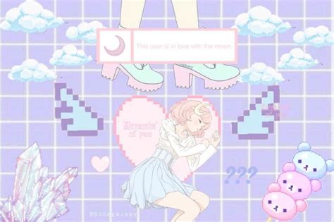 Freetoedit Pastel Wallpaper Anime Background Desktopwal Cute