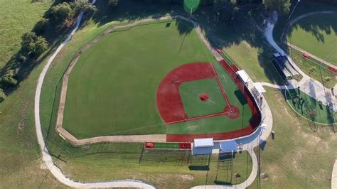 Drone Footage Over Franklin Texas Baseball Fields Youtube