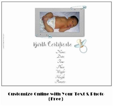The birth certificate can be issued in the form of a full copy, extract with or without parentage. Fake Birth Certificate Maker Luxury Free Customizable ...