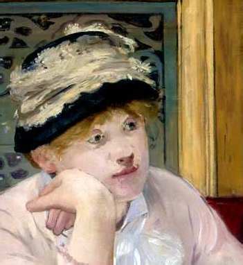 Edouard Manet La Prune 1877 Le Journal Des Peintres