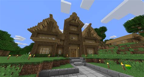 Small Minecraft Town Hall