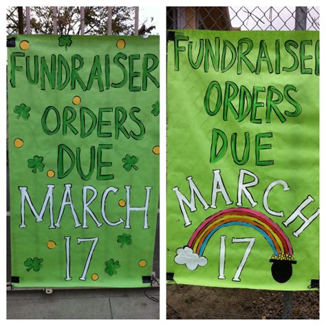 Fundraiser reminder banners. | Fundraise, Fundraising, Banner