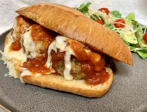 Homemade Meatball Sandwich Rfood