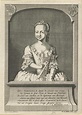 Portrait of Carolina, princess of Orange-Nassau free public domain ...