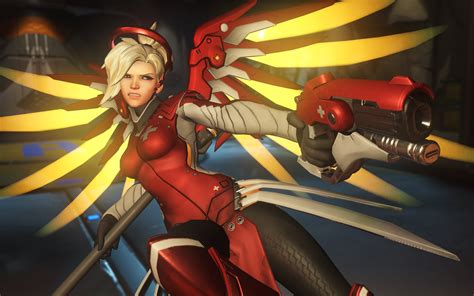 Overwatch Mercy HD Games K Wallpapers Images Backgrounds Photos And Pictures