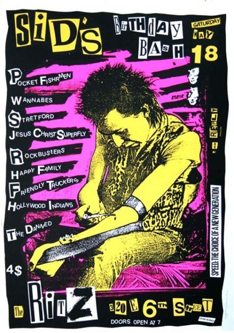 sex pistols american tour poster 1978 etsy artofit