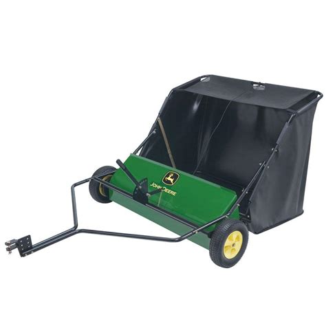 John Deere Lawn Sweeper Tow Behind Riding Mower Tractor Attachment High