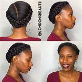 A bob hairstyle with correct styling is perfect for women with a round face. Best Hairstyle For Face Type | Crown hairstyles, Natural ...