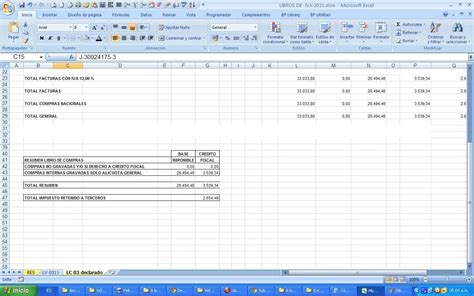 Formato Libro De Compras Seniat Factura Formato Fiscal 12 Carta