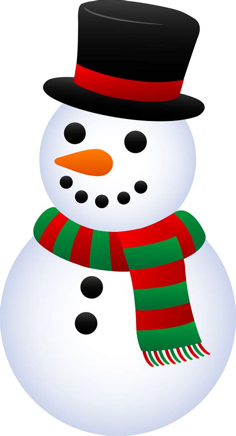 Snowman Clipart Simple Clipart