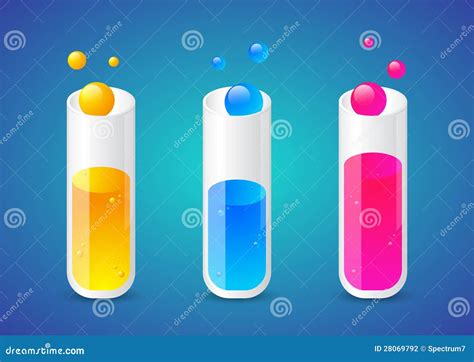 Liquid Chemical Substance In Tubes Stock Photography Image 28069792