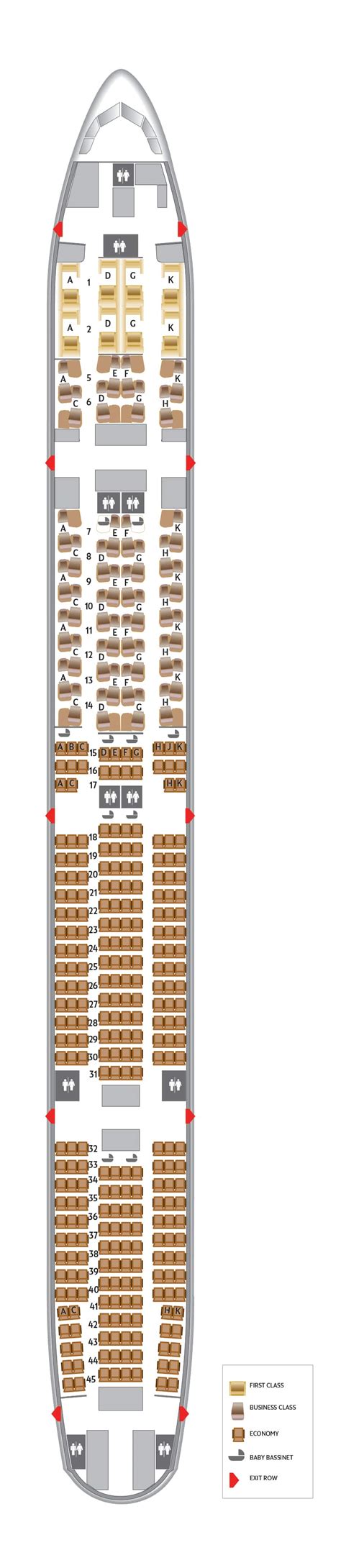 Best Business Class Seats On Etihad 787 Seating Plan