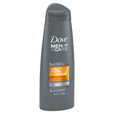 Dove Mencare Fortifying 2 In 1 Shampoo And Conditioner Thick And
